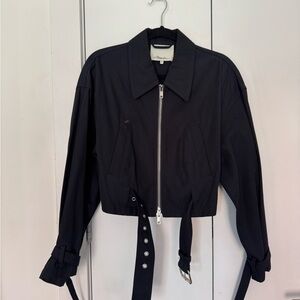 3.1 PHILLIP LIM Navy Utility Jacket